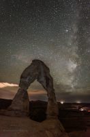 Arches-NP-bei-Nacht