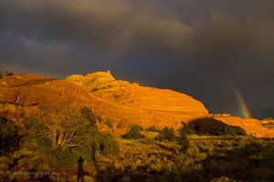 Arches-Felsen